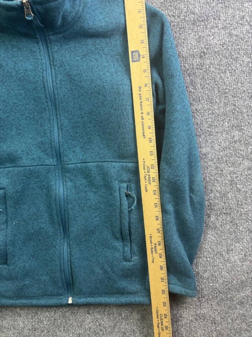 The‎ North Face Crescent Jacket Womens Medium Blue Fleece Full Zip Pockets